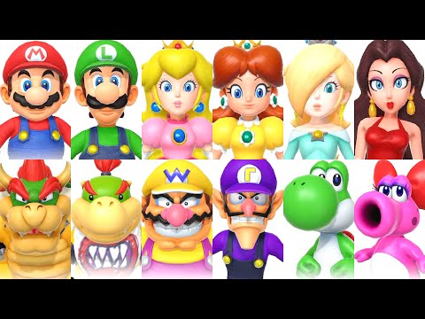 Super Mario Party Jamboree - All Characters