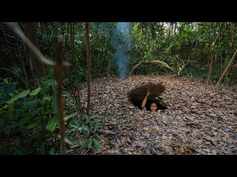 The Girl Living Off The Grid Built The World's Most Secret Underground Earth Shelter