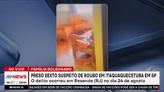 Polícia prende quinto suspeito no assalto à família de ex-esposa de Bolsonaro