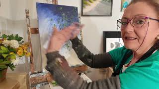 Pintar con los dedos . Un ejemplo facil y rápido