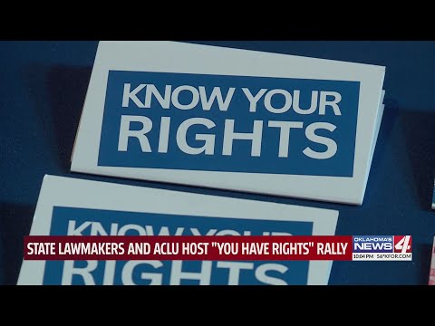 State lawmakers and ACLU host "You Have Rights" Rally