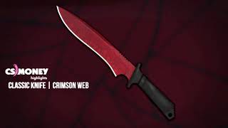 Classic Knife Crimson Web Gameplay