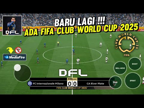 Baru ! FIFA 16 MOD 25 Android Offline | THEMES DFL 25 MOBILE | Update Transfer & Kits 2025/2026