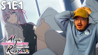SHE LET HIM WHAT!!!😳 | Alya Sometimes Hides Her Feelings in Russian Episode 1 REACTION!