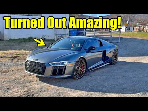 Finally Driving The once Destroyed AUDI R8!