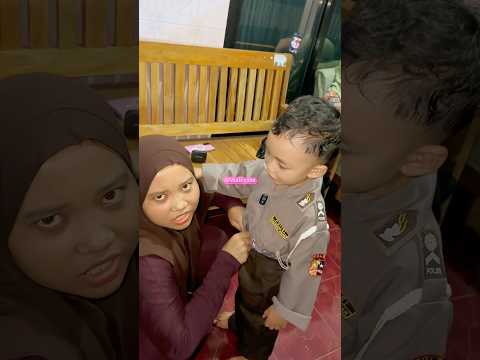 POLISI KECILNYA KENCING DI CELANA #viralvideo #shorts