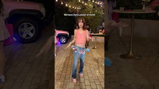 We have Zara Larsson at home