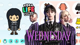 Choose You Favorite Character Wednesday in Toca Boca 😬 Toca Life World