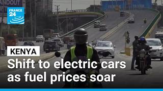 YouTube video thumbnail: Kenya Shifts to Electric Cars as Fuel Prices Soar 50%