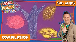 Mister Maker Arty Party 🎨 Trees, Leaves and Woodland Wonders | FULL EPISODES - Arts & Crafts