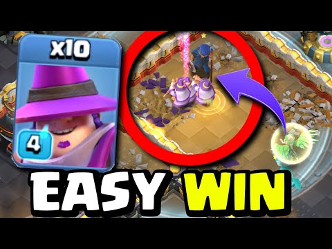 Apprentice Warden Charge ARMY is AMAZING at TH17 (Clash of Clans)