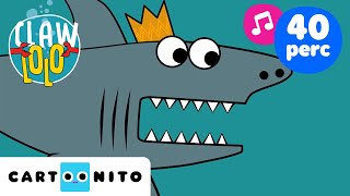 Táncoló csontvázak | Clawlolo 🦀 Zenés 🎵 maraton | Cartoonito