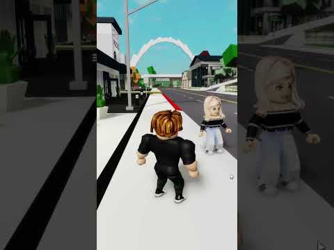 ENCONTREI UMA INTERESSEIRA NO BROOKHAVEN ROBLOX #shorts