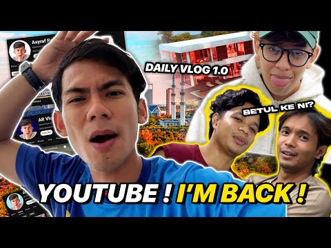 KENAPA DAH LAMA AKU TAK UPLOAD VIDEO DEKAT YOUTUBE? MY DAILY ACTIVITES SEPANJANG TAK BUAT VIDEO!