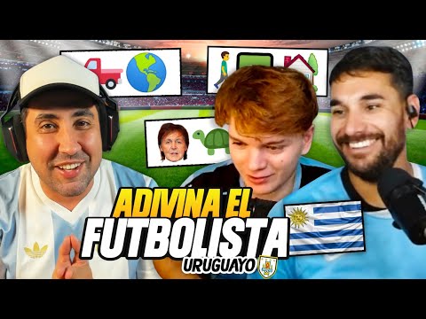 ARGENTINA Vs URUGUAY | ADIVINA los FUTBOLISTAS URUGUAYOS con EMOJIS | con Guille & Fabri
