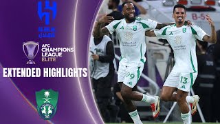 Al Hilal vs Al Ahli: Extended Highlights | AFC Champions League | CBS Sports Golazo - Asia