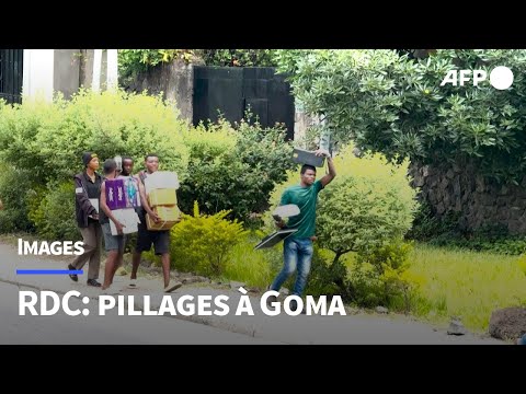 RDC: les pillages continuent à Goma | AFP Images