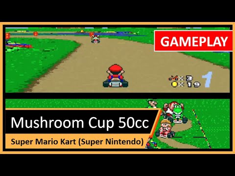 Capa de 1. Copa Cogumelo (Mushroom Cup) 50cc: 1. Mario Circuit 1 (1)