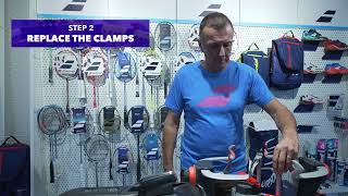 Babolat Stringing Machine : How to convert the machine for Badminton | Babolat