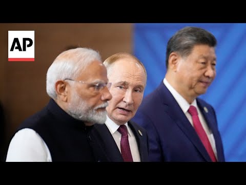 YouTube video thumbnail: AP Explains as China's Xi Hosts Putin, Modi and Other World Leaders at SCO Summit