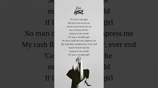 Rich Girl | Gwen Stefani #lyrics #foryou #richgirl #gwen #trending #shorts