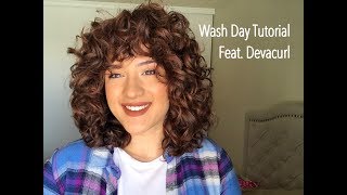 My Go To Naturally Wavy Hair Routine Using Devacurl Curly Girl