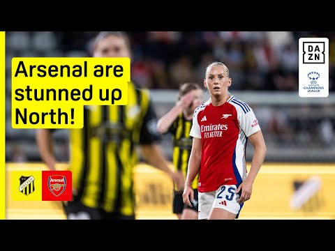 HIGHLIGHTS | BK Häcken vs. Arsenal (UEFA Women's Champions League Qualf. 2024/25 1st Leg)