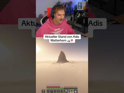 Das Matterhorn bis jetzt über den Wolken