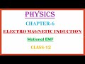 Motional EMF and Magnetic Fields
