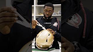 This is how Florida State Football gets every helmet - and Tomahawk - just right! 🏈
