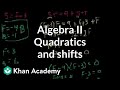Transformations and Properties of Quadratic Functions