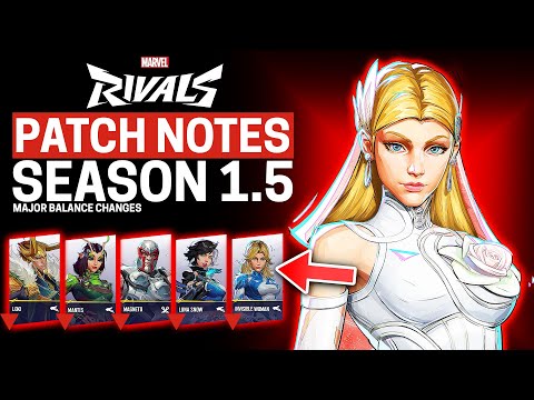 Marvel Rivals Devs NERF Strategist ULTIMATES! - Season 1.5 Update!