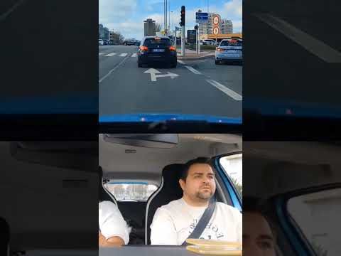 elle klaxonne l'auto-école pour la faire stresse et rater l'examen #permisdeconduire #autoecole #fyp