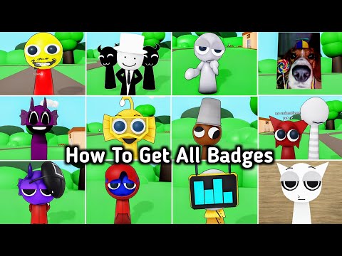 How To Get All Badges + All New Morphs In Splonki Multiverse Roleplay ( Beta ) | Sprunki Animations