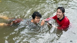 รอบที่แล้วปล่อยปลา รอบนี้ปล่อยกบ | แม่สายฮาลูกสายเฮ 