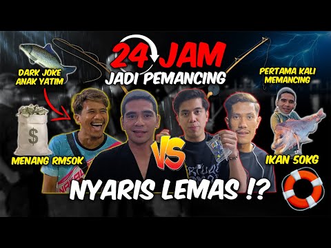 24JAM JADI PEMANCING !! ADA YANG LEMAS !!