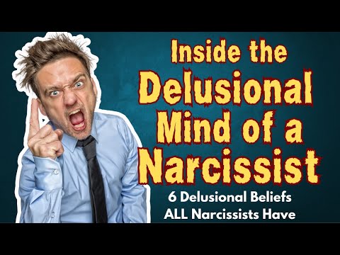 6 Delusions ALL Narcissists Believe #narcissist #npd #npdabuse #personalitydisorder #jillwise