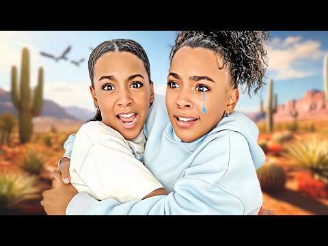 Twins LOST in the DESERT! ๐ต Can they find a way back?