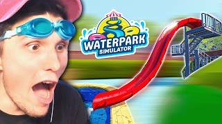 ICH BAUE DIE HIGHSPEED RUTSCHE | Wasserpark Simulator