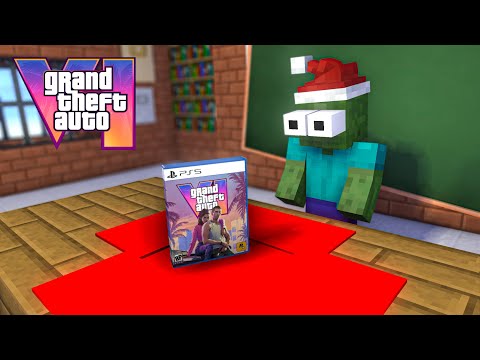 UNBOXING GTA 6 CHRISTMAS PRESENT 2024 | Platabush Animation