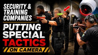 Security Companies and Training Companies Showing Special Tactics