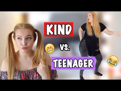 KIND vs. TEENAGER | Dinge die Kinder & Jugendliche tun | Annaxo