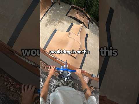 This drop is 🤯! 🛴- Roman Dellapena #shorts #gopro #professional #scooter