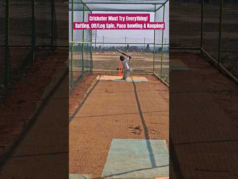 Cricketers Must Try Everything! Batting, Bowling, Spin, Pace & Keeping! #cricket #bat #ball #youtube