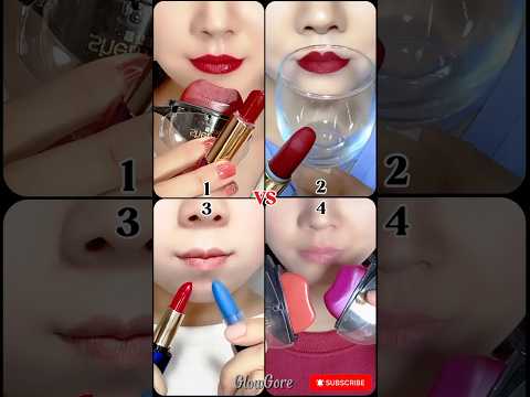 Lipstick 💄 Lovers Which One Are You..? #shorts #glowgore #lipstick #lipsticklover #makeup #beauty