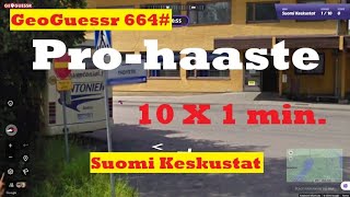 GeoGuessr 664# - Suomi Keskustat