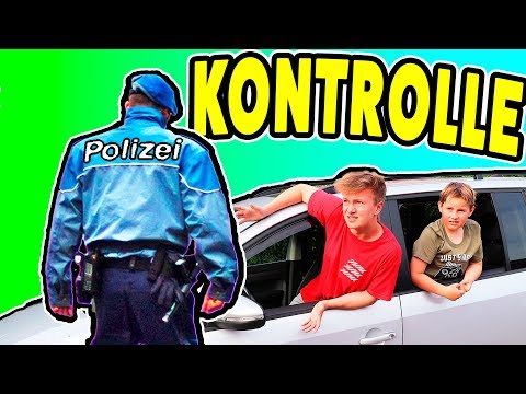 MAX (16) und ASH (9) ALLEINE im AUTO UNTERWEGS ✋👮‍♂️ POLIZEI KONTROLLE ✋😲 KRASS TipTapTube