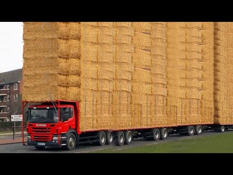 EXTREME HAY BALING: Category 5 Hurricane vs. Farm Girl 🌪️👩‍🌾 | RACING AGAINST DISASTER