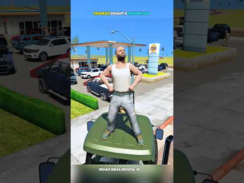 FRANKLIN BOUGHT A BICYCLE | INDIAN BIKES DRIVING 3D | #shorts #indianbikedriving3d