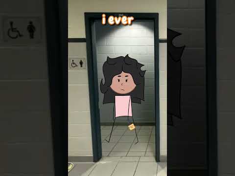School bathrooms are weird man… #shorts #art #animation #storytime